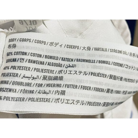 Abercrombie Kids Sundress Girls 9/10 White Blue Floral Cut Out Ruffle Sleeveless - Picture 6 of 7